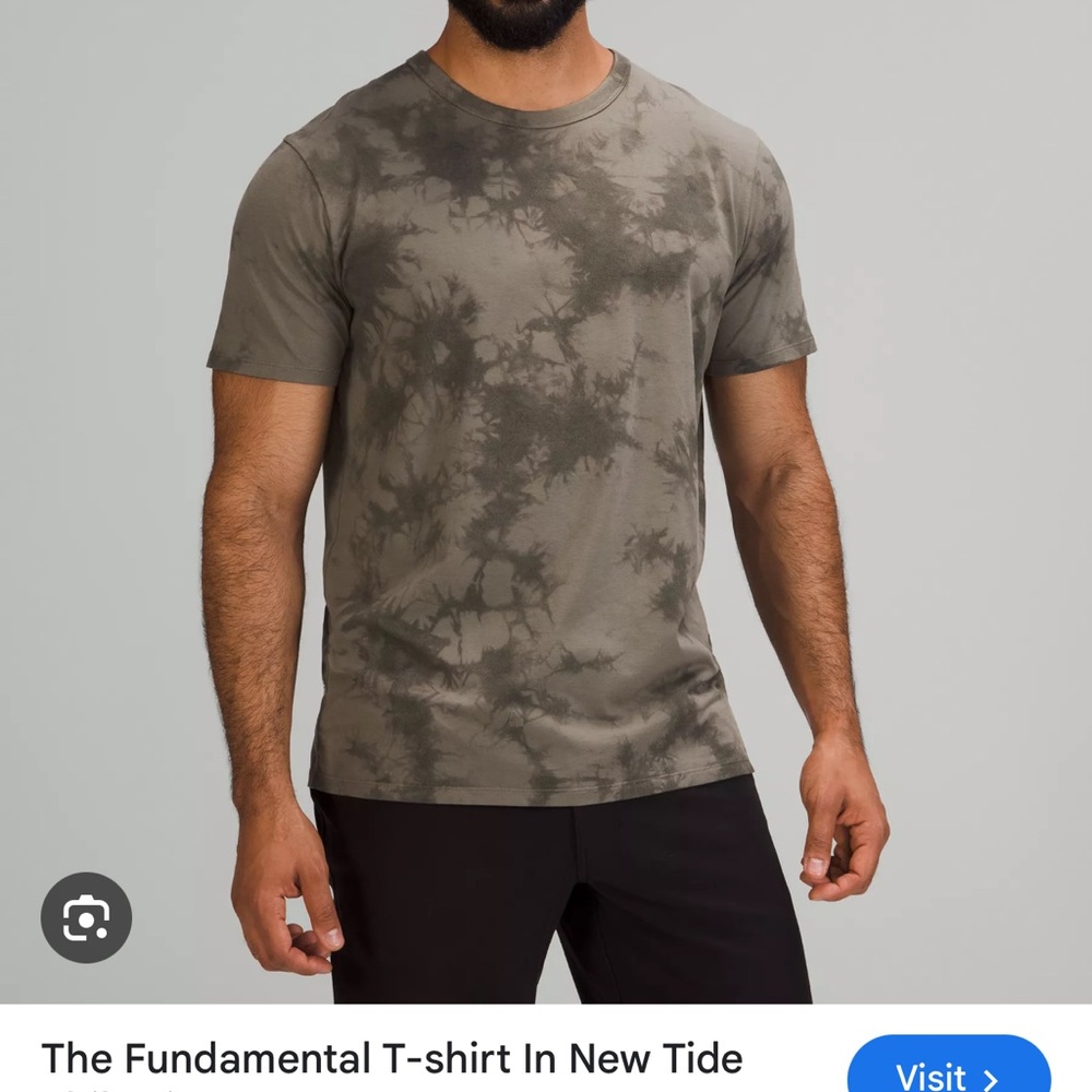 lululemon fundamental short sleeve XXL